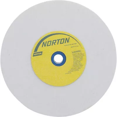 Norton Grinding Wheel 6in. X 1in. White Aluminum Oxide 100 Grit • $23.99