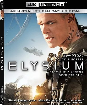 New Elysium (4K / Blu-ray + Digital) • $15.50