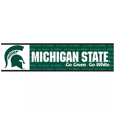 Michigan State Spartans Bumper Sticker • $2.99