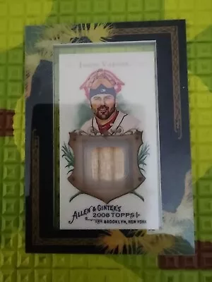 Jason Varitek Game Used Bat 2008 Topps Allen&ginter Boston Red Sox  • $5