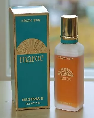 Vtg *MAROC By ULTIMA II * Spray COLOGNE 2.0 Oz~60 Ml Charles Revson DISCONTINUED • $179.95