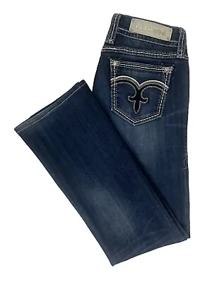 $35 • Buy Rock Revival Women's Size 31 X 33 Alanis Boot Denim Jeans
