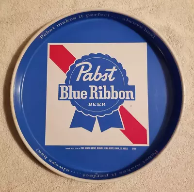 Pabst Blue Ribbon Makes It Perfect Always Has 11 3/4  Beer Tray • $29.99