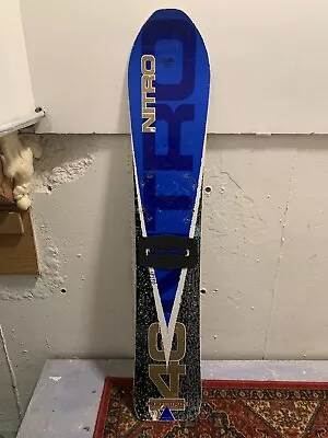 Vintage Nitro Fusion Snowboard - 146 Cm Snowboard  • $149.99