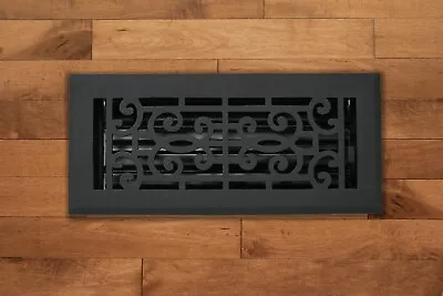 Cast Aluminum Baroque Vent Covers - Black • $42