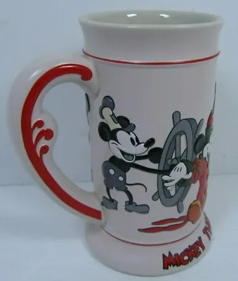 Disney Mickey Mouse Through The Years Beer Stein Tankard Cup Mug - Ceramarte • $22