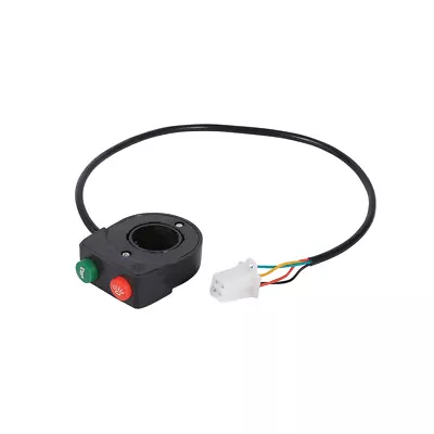 12V Horn Head Light Black On Off Button Handlebar Switch For Motorcycle Scooter • $7.97