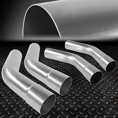 4Pcs 3  Inch OD DIY Custom 45 Degree Mild Steel Mandrel Bend Exhaust Pipe Tube • $55.88