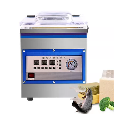 $318.67 • Buy Commercial Automatic Vacuum Sealer Chamber Packing Sealing Machine Food Saver US