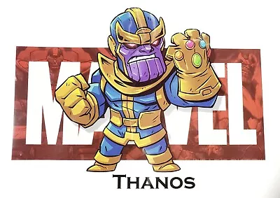 Thanos Patch Iron On Heat Transfer Graphic Applique 8.66  X 6.34  Marvel Comics • $13.29