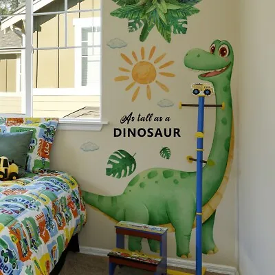 Dinosaur Wall Decal Boys' Bedroom Decor Nursery Dino Wall Sticker Jurassic World • $20.98