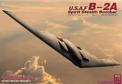 Collect Model UA72201 1/72 Scale USAF B-2A Spirit Stealth Bomber Model Kit • $124.64