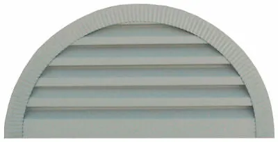 36  Base 18  Radius Half Round Gable Attic Louver End Vent 37 Colors • $270.95