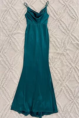 Hello Molly Green Formal Long Maxi Dress (Size 8) • $30