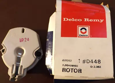 Vintage Delco Remy D448 10498150 Distributor Rotor New In Box Nos Oem Chevy Gm • $9.95