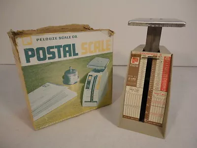Vintage 1974 Pelouze 2 Lb. Postal Scale (Model P2) With Box HD12 • $14.95