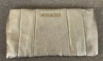 Michael Kors Gold Clutch Excellent Condition 10.5 X 5.5 • $22