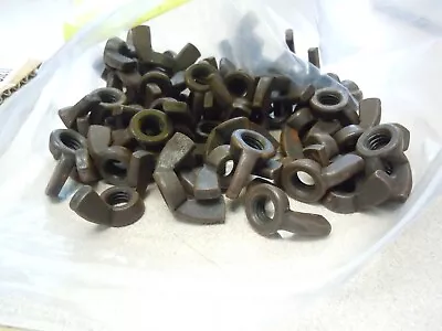 3/8-16 Cold Forged Wing Nut Black Oxide And Oil. Lot Of 50 Pieces • $24