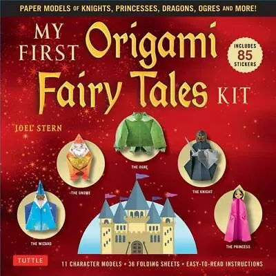 My First Origami Fairy Tales Kit: Paper Models Of Knights Princesses Dragon... • $8.89