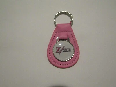 $9.99 • Buy Chevrolet Camaro Z/28 Z-28 Z28 Vintage Emblem Logo Keychain Keyring Pink