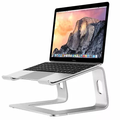 Aluminum Non-Slip Silicone Elevated Laptop Stand Great For Macbook/Pro/Air • $36.99