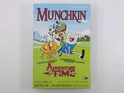 Munchkin Adventure Time Card Game Steve Jackson Games 2014 - 100% COMPLETE • $59.99