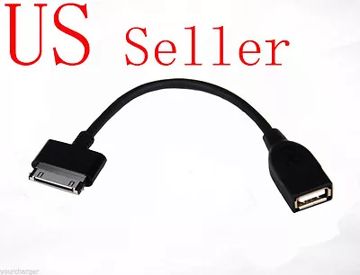 30 Pin To USB Host OTG Adapter Cable For Samsung Galaxy TAB 7.0/7 /8.9 /10.1  • $7.98