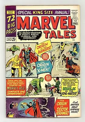 Marvel Tales #2 VG 4.0 1965 • $48