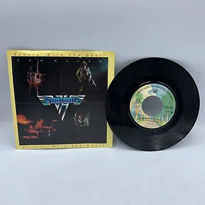 VAN HALEN Runnin' With The Devil / Eruption 1978 7” Vinyl WBS8556 45 RARE • $139.95