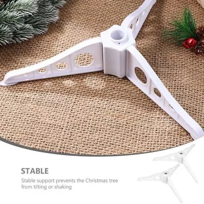 Plastic Christmas Tree Stand Base Reliable Triangle Christmas Tree Stand Legs • $10.89