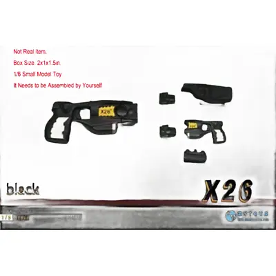 ZYTOYS 1/6 X26 Taser Gun Pistol Toy ZY2009E 12'' Solider Figure Weapon Model Toy • $15.88