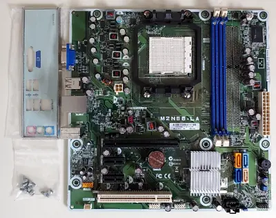 HP 586723-001 M2N68-LA Rev 6.02 Athlon II AM3 Motherboard With B/Plate + Screws • £27.95