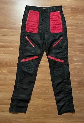 Bugle Boy USA Vintage 80’s Countdown Parachute Pants 30L Nylon Zipper EXCELLENT • $99.99