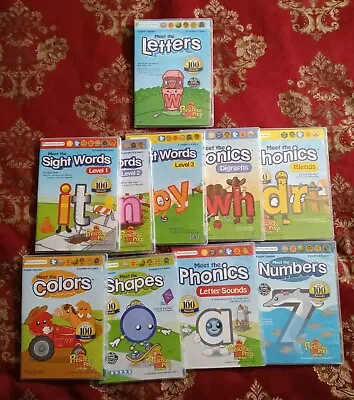 Preschool Prep Series 10 DVD Set Meet The Letters Shapes Numbers Phonics • $19.99