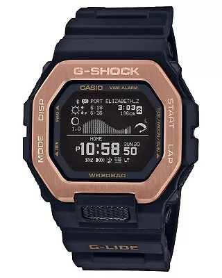 Casio G-Shock G-LIDE Series Black Resin Band Watch GBX100NS-4D • $139.95