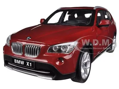 BMW X1 XDRIVE 28i (E84) VERMILLION RED 1/18 DIECAST MODEL CAR BY KYOSHO 08791 • $119.99