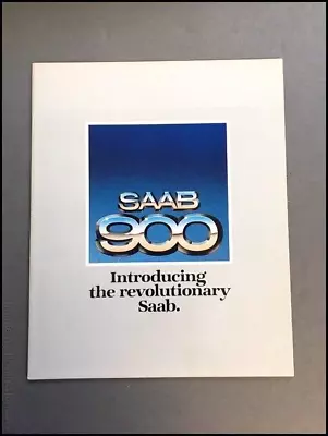 1979 SAAB 900 32-page Original Car Sales Brochure Catalog  - GLI EMS Turbo • $10.36