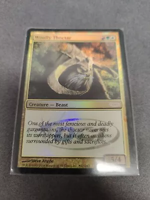 1x Signed/Altered Woolly Thocter Magic The Gathering Promo • $39.99