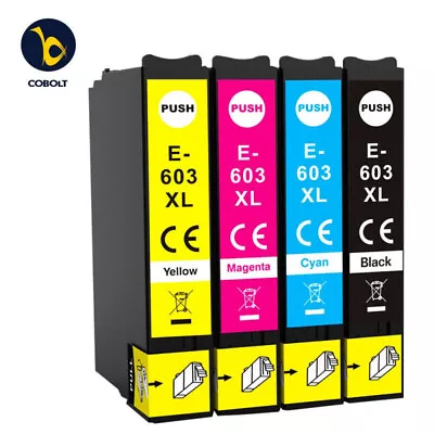 4 Ink Cartridge For Use In Epson XP-3100 XP4100 XP3155 XP4155 WF-2830 • £6.99