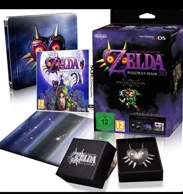 Legend Of Zelda Majoras Mask 3ds Special Edition  • £100