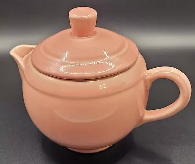 Vernon Kilns California Pink Creamer With Lid 4 1/2  Tall 5 1/2  Wide • $14.99