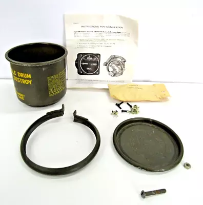 1955  Military Shipping Container  MS24347-41  Reusable Drum Gauge   #ET • $34.50