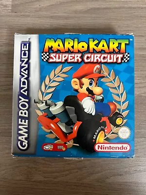 Mario Kart: Super Circuit (GBA 2001). Boxed With Manual. *Tested Working* • £25