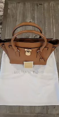 Michael Kors Hamilton Chestnut Brown Genuine W/Dust Bag • $40