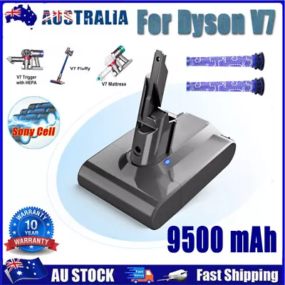 9500mAh Battery For Dyson V7 Absolute V7 Animal Motorhead Fluffy SV11 / Filter • $35.99