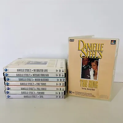 Danielle Steel Bulk Bundle Lot Of 8 Dvds Region 4 Romance Drama Based On Book • £23.28