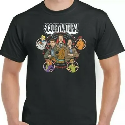 Supernatural T-Shirt Scooby Natural  Doo Shaggy Funny Unisex Tee Parody Gift U • £9.99