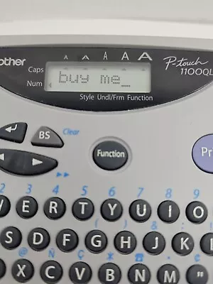 Brother P-Touch 1100QL Label Maker Tested **NO LABELS** D40 • $15.95