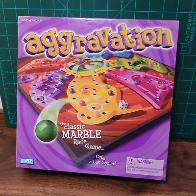 Aggravation The Classic Marble Race Game - Complete Parker Brothers 2002 • $8.99