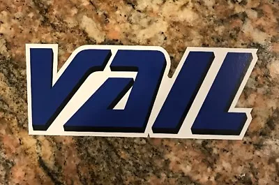 $3.99 • Buy Vail Ski Sticker - Skiing Snowboarding Colorado Mountain Sports Burton